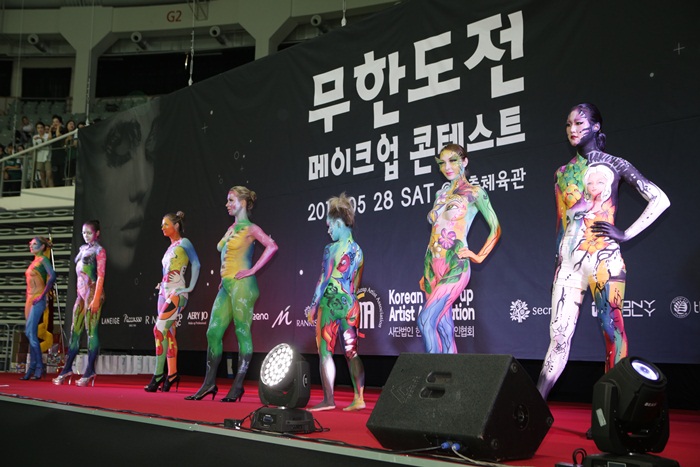 바디페인팅_무대심사
