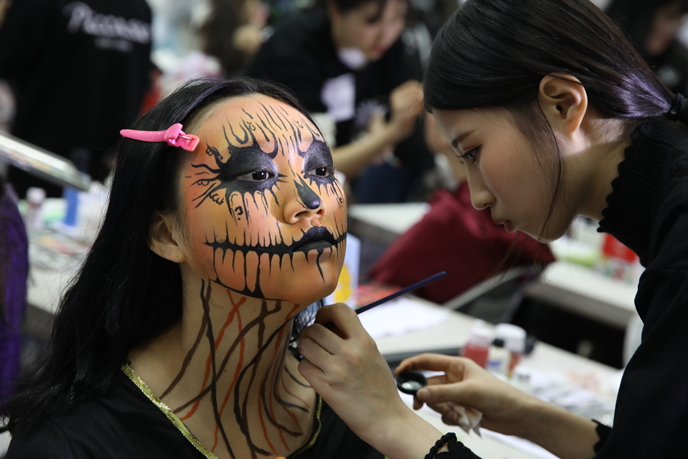 메이크업경연중1